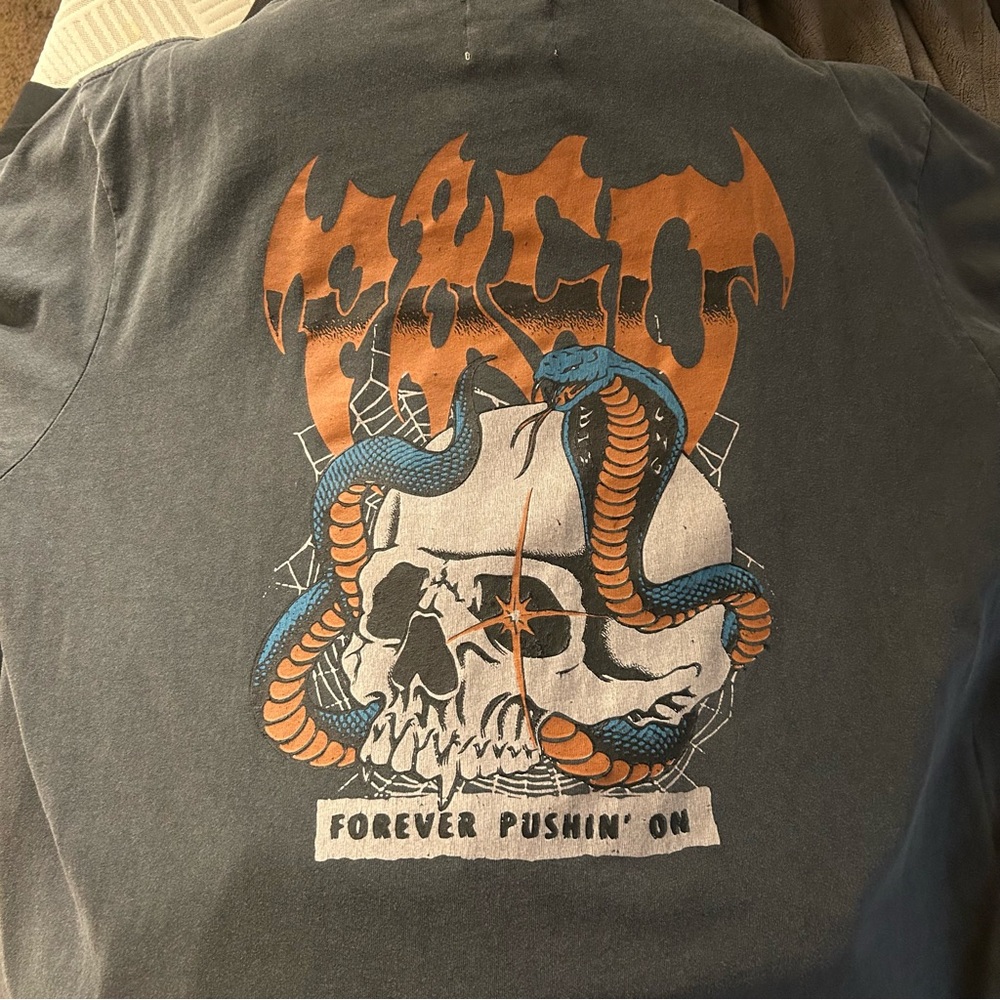 P&Co Forever Pushing on XXL Graphic Mens T Shirt